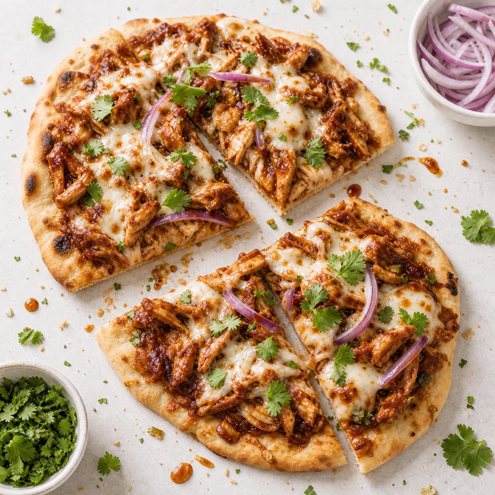 BBQ Chicken Flatbreads